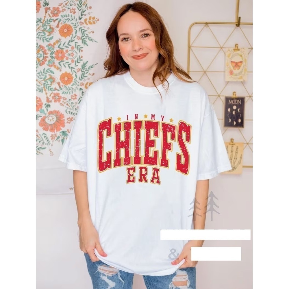 In My Kc Chief Era Tshirt America Football Tshirt Football Fan Gifts
